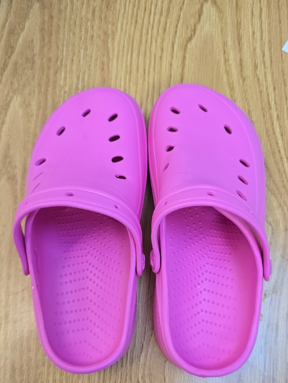 Womens  Pink Slip-On Clog Shoes